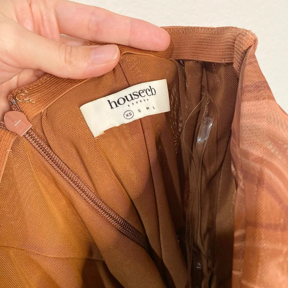 House of CB Clementine Swirl Print Cut Out Mini Dress - Picture 8 of 11